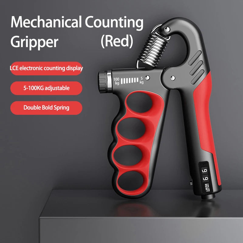 Adjustable Grip Strengthener for Hand and Wrist - 5-60/100/150Kg Muscle Recovery and Fitness Exercise Tool