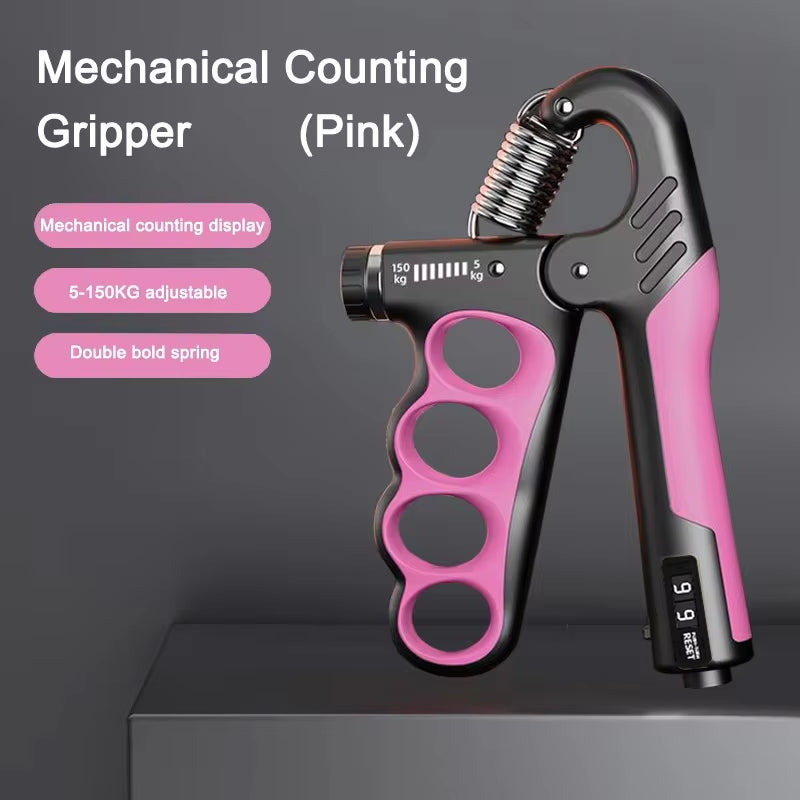 Adjustable Grip Strengthener for Hand and Wrist - 5-60/100/150Kg Muscle Recovery and Fitness Exercise Tool
